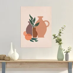 Affiche poterie terracotta l.30 x l.40 cm Dada Art