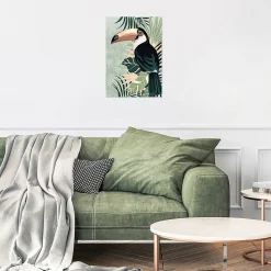 Affiche toucan pastel L.40 x H.50cm Dada Art