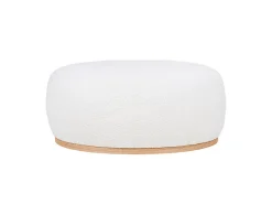 Amy - pouf - en tissu bouclette - Lisa Design