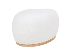 Amy - pouf - en tissu bouclette - Lisa Design