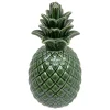 Ananas Exotic panama H.20cm céramique vert prairie - Atmosphera