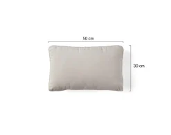Anna - coussin - en velours - 30x50 cm - Lisa Design