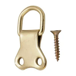 Anneau de suspension avec vis à bois. vendu par 4 pièces