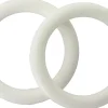 ANNEAUX PLASTIQUE BLANC ATELIERS 28 - 6,8CM