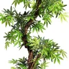 Arbre Artificielle en Pot Hauteur 160CM Art Floral Faux Bonsaï Decoration en Plastique Simulation Decorations Paysager