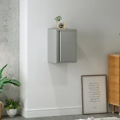 Armoire murale Burlöv 50 x 33 x 35 cm acier gris en.casa