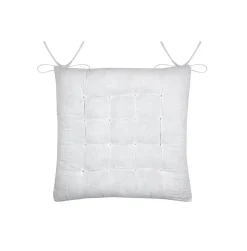 Assise de chaise matelassée en coton Pop colors