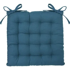 Assise de chaise matelassée coton Unie