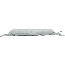 Assise matelassée 40 x 40 cm Polyester Uni Essentiel Gris
