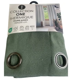 ASTON - Rideau Thermique Jacquard 140x250 cm