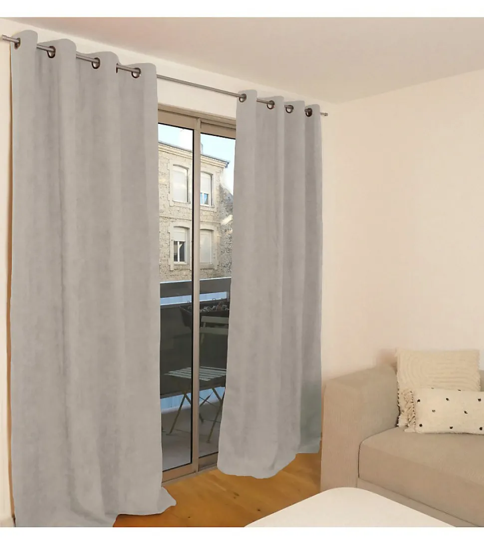 ASTON - Rideau Thermique Jacquard 140x250 cm