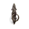 Bague en zamak avec finition en cuir, dimensions: 85x41x14mm-