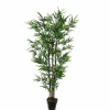 Bambou artificiel en pot vert ø90 x h.155 cm