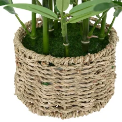Bambou artificiel Ly pot naturel H46cm - Atmosphera