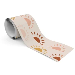 Bande Décorative auto-adhésif Pour Chambre Enfants SOLEIL Boho 10cm x 300cm