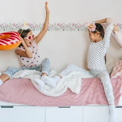 Bande Décorative auto-adhésif Pour Chambre FLEURS 10cm x 300cm