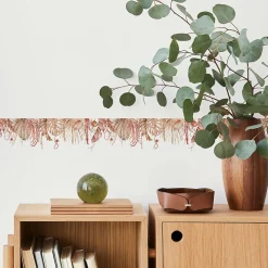 Bande Décorative auto-adhésif NATURE Feuilles Plantes Pour Chambre 10cm x 300cm
