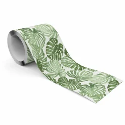 Bande Décorative auto-adhésif Feuilles de MONSTERA Pour Salon 10cm x 300cm
