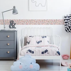 Bande Décorative auto-adhésif COLORES Motifs Pour Chambre 10cm x 300cm