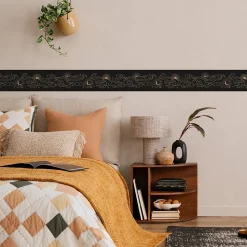 Bande Décorative auto-adhésif LUNES Nuages Étoiles Pour Chambre Enfants 10cm x 300cm