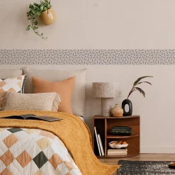 Bande Décorative auto-adhésif Pour Salon MODERNE Lignes Motif 10cm x 300cm