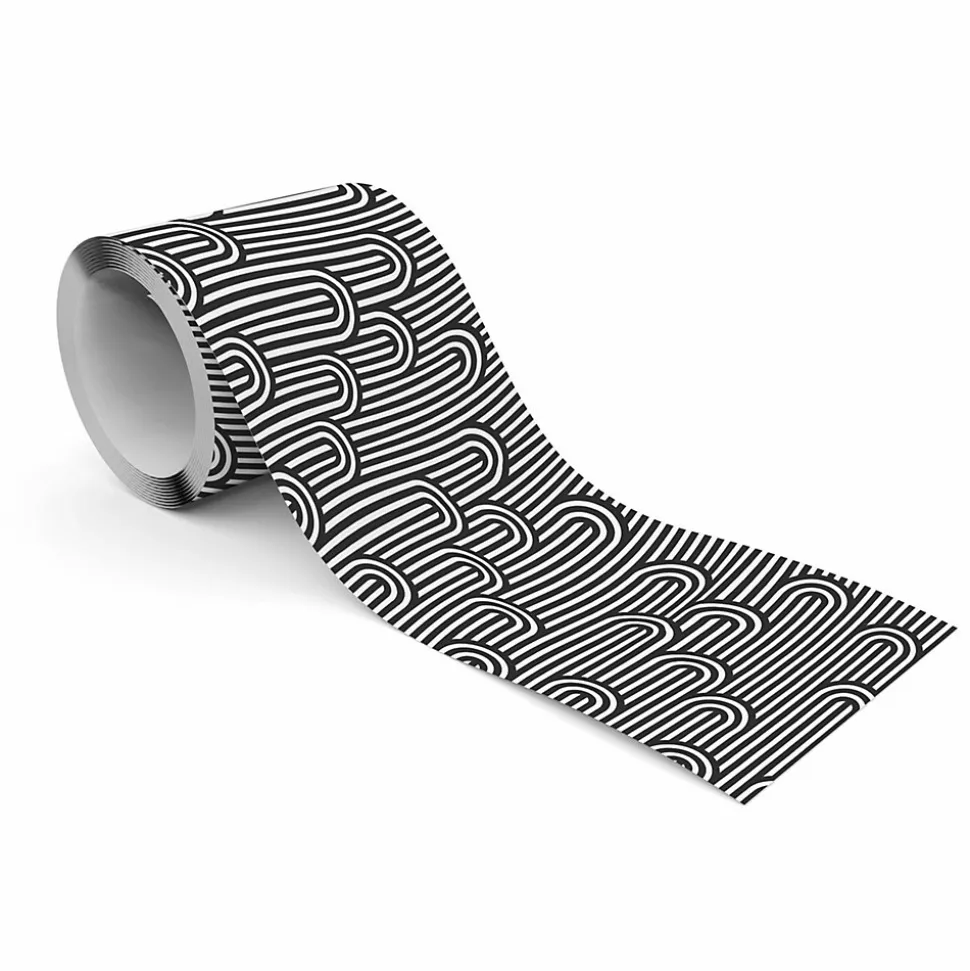 Bande Décorative auto-adhésif ABSTRAITS Motifs Pour Chambre 10cm x 300cm