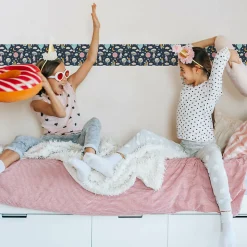 Bande Décorative auto-adhésif LAPINS Ballons Nuages Pour Chambre Enfants 10cm x 300cm
