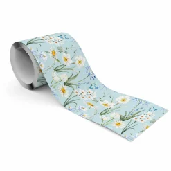 Bande Décorative auto-adhésif Pour Chambre Enfants FLEURS Feuilles Plantes 10cm x 300cm