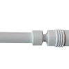 BARRE A RIDEAUX EXTENSIBLE 40-70CM BLANC - INVENTIV