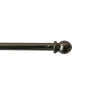 BARRE RIDEAUX EXTENSIBLE 70-110CM CHROME MAT BOULES - INVENTIV