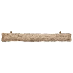 Bas de porte jute Natura beige lin 12x90cm - Atmosphera