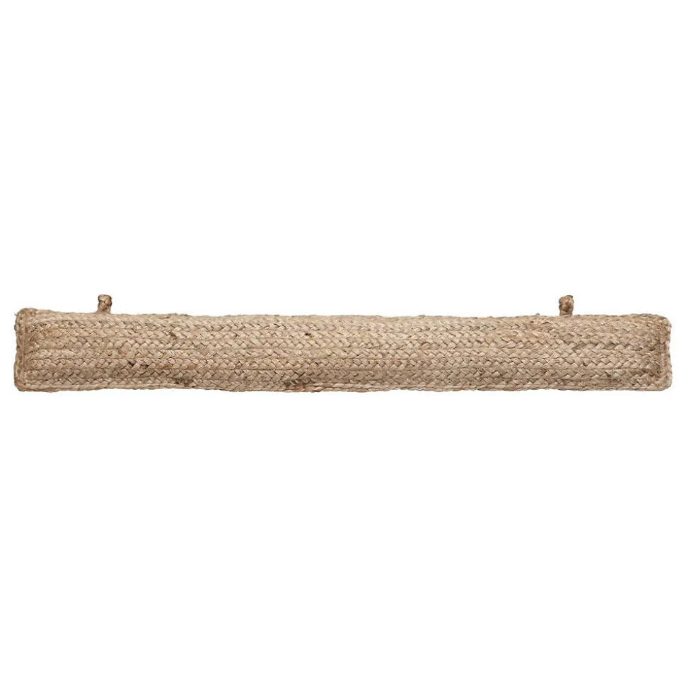 Bas de porte jute Natura beige lin 12x90cm - Atmosphera
