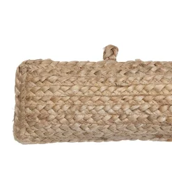 Bas de porte jute Natura beige lin 12x90cm - Atmosphera