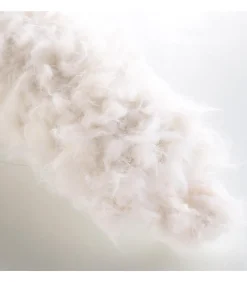 Bas de porte MOUTON 80 x 10 cm - Imitation fourrure - 80x10cm - Blanc