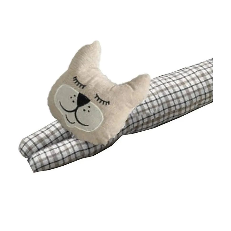 Bas de porte Scotty chat marron