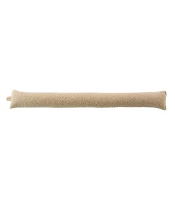 Bas de porte WOOLY 80 x 10 cm - Effet bouclette - Coloris Beige - 80x10cm - Beige
