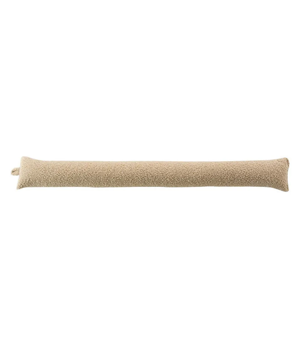Bas de porte WOOLY 80 x 10 cm - Effet bouclette - Coloris Beige - 80x10cm - Beige