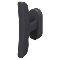 Boitier crémone pour fenêtre Irvil aluminium noir RAL7021 GoodHome
