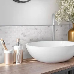 Bordure de Finition Adhésive pour Crédence de Cuisine et Salle de Bain x4 - Smart Edge Brillo - 45,72 x 0,69cm