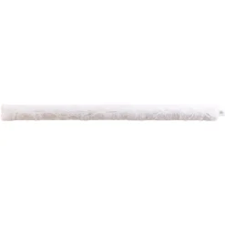 Boudin Bas de Porte Imitation Fourrure "Foxy" 80cm Naturel