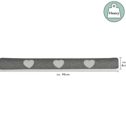 Boudin bas de porte Viento 90cm Anthracite