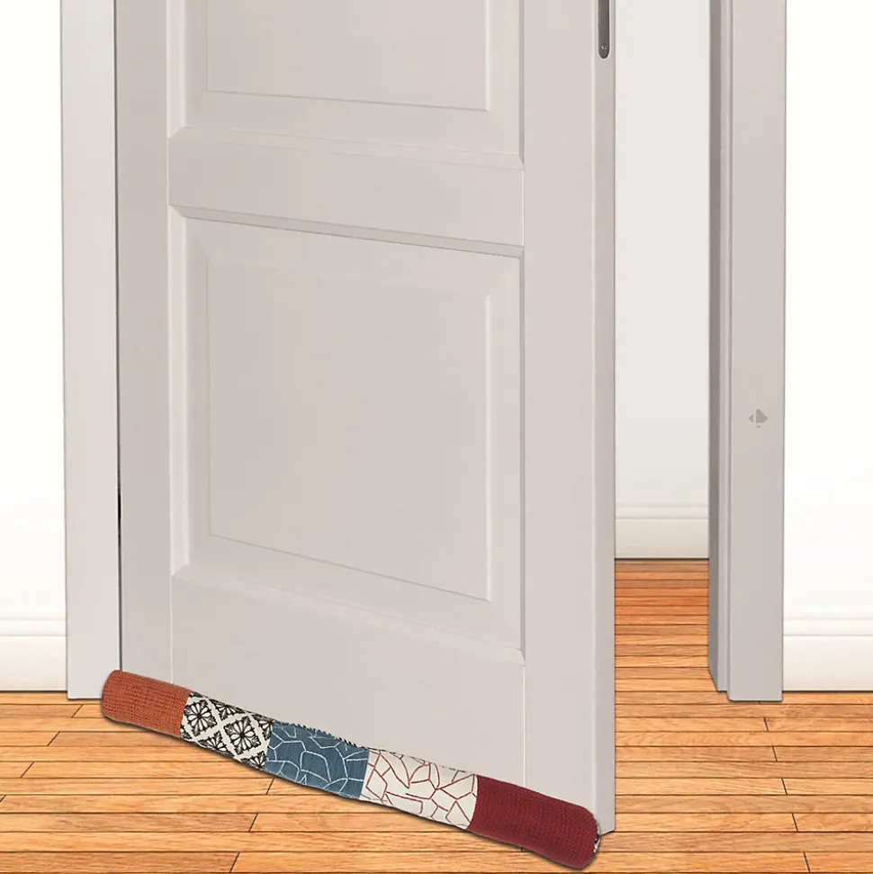 Boudin de porte 80 cm MILANO Patchwork Multicolore