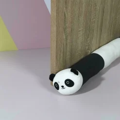 Boudin de porte en polyester panda collection KAWAII noir et blanc