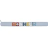Boudin de porte en polyester avec message collection COLOR bleu
