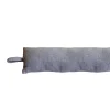 Boudin de porte uni (8x80 cm - Gris clair)