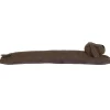 Boudin de porte WOOF petit chien marron motif petits carreaux