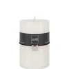 Bougie cylindrique 120H blanc 10x10x15 cm