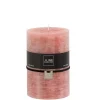 Bougie cylindrique 110H rose 10x10x15 cm