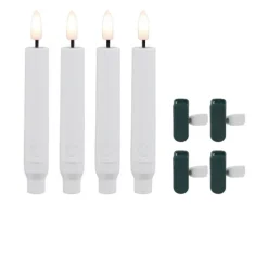 Bougie de Noël LED rechargeable Sia (lot de 4)