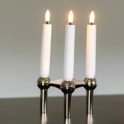 Bougie de Noël LED rechargeable Sia (lot de 4)